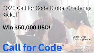 2025 Call for Code Kickoff