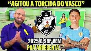 SAIU AGORA INFO BOMBA VASCO MONTANDO UMA MAQUINA PARA 2025! NOTICIAS DO VASCO