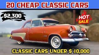 Unearthing Legendary Vintage Cars for Sale By Owner #classiccars #carforsale