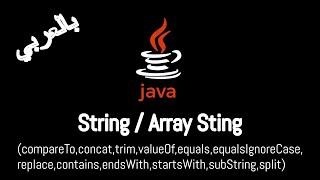 #029 [JAVA] - String & Array String