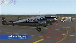 X Plane - Lockheed Lodestar