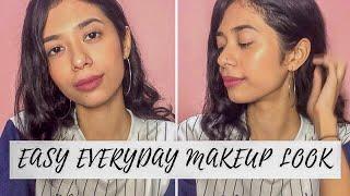 EVERYDAY MAKEUP LOOK USING DRUGSTORE PRODUCTS| ANURIKA DAS|