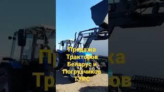 ТРАКТОР БЕЛАРУС И ПОГРУЗЧИК ТУРС