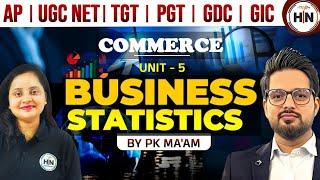 Commerce  Marathon | Concepts +Tricks| Unit-5  |  Business Statistics and Research Method| PK Mam|