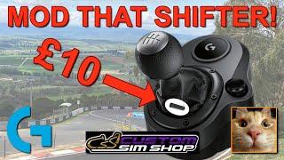 HUGE improvement to the Logitech shifter - £10 mod