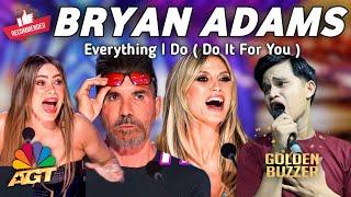 Singing Everything I Do ( Do it For You ) - Bryan Adams By Ariyandi Jr On Stage AGT : Golden Buzzer