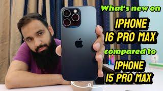 Apple iPhone 16 pro max confirmed final specifications | iPhone 15 pro max vs iPhone 16 pro max 