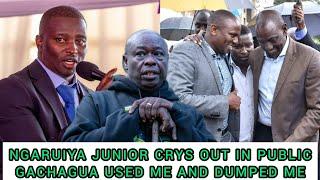 KIGOOCO SINGER NGARUIYA JUNIOR CRYS TO MOSES KURIA AFTER GACHAGUA REFUSED TO OFFER HIM A JOB IN GOVT