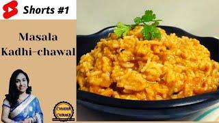 Twist to the old kadhi chawal-Masala kadhi chawal combo  #youtubeshorts #trendingreels #kadhichawal