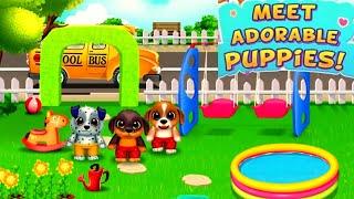 Puppy Playhouse Dog Daycare Funny Puppys Play And Enjoy The Playhouse.