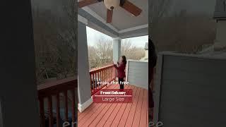 Favorite Feature of 1924 Emma Long: The Main Balcony #homesinmueller #austinrealestateagents