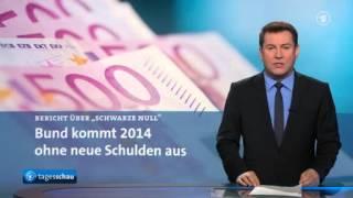 Schwarze Null: Bund kam bereits im vergangenen Jahr ohne neue Schulden aus