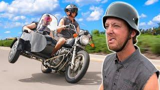 Riding Our Abandoned Motorcycle For the First Time!