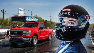 WHIPPLE F150 HITS THE TRACK FOR THE FIRST TIME!