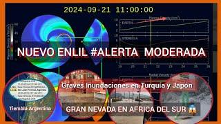 NUEVO ENLIL  #ALERTA MODERADA.  TIEMBLA ARGENTINA