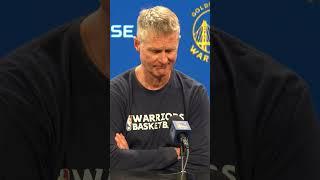 Steve Kerr on De'Anthony Melton's season-ending surgery and Lindy Waters being the future starter