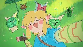 朋友问我塞尔达怎么还没通关"Why haven't you finished Zelda yet?"