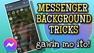 PAANO MAGLAGAY NG BACKGROUND PHOTO SA MESSENGER 2023 | Riencyll Cabile Tutorial