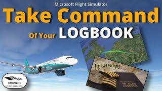 Get to grips with your MSFS Logbook | Flightlog Analyzer | View routes on maps, delete files & more