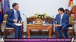 France Commits to Further Development of TVET and Social Security System