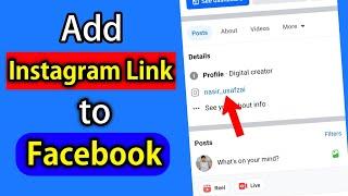 How to Add Instagram Link to Facebook on Phone