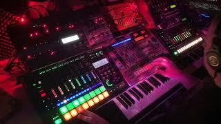 Vanderson -  Goa Trance hardware live jam IX MC-707/MC-808/TR-8S/Virus Ti/JP-8080/Supernova