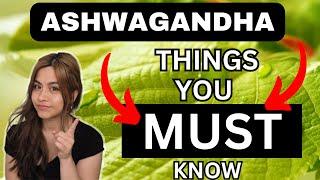 Ashwagandha - How To Take It And DANGERS You Need To Know