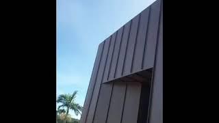 Standing Seam /Wall cladding    Sydney Roofing & cladding Pty Ltd #vmzinc #vmzincaustralia #cladding