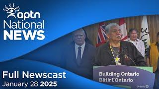 APTN National News: January 28, 2025 – Ring of Fire announcement, Study on Indigenous students