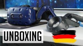 HTC VIVE PRO Unboxing + VR Talk (Starter Kit)