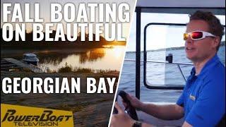 Fall Boat Adventure in Parry Sound, Killbear, 30,000 Islands Georgian Bay | PowerBoat TV Destination