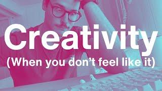 8 Rules for Being Creative when You Don't Feel Like It!