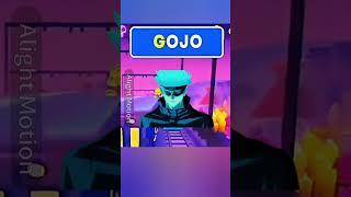 Gojo satour~subway surfers X PHONK~jujutsu kaisen~ #edit #anime  #shorts #gojosatoru #jujutsukaisen