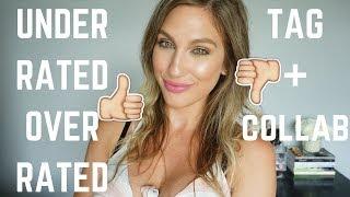 UNDERRATED/OVERRATED MAKEUP TAG │ COLLAB WITH EVERYDAY HEIDI