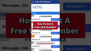 How to Get a Free USA Phone Number for SMS Verification | Free US Number for Apps & Websites