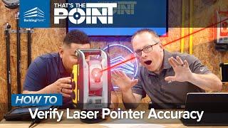 That's The Point - How To Verify Trimble RTS Laser Pointer Accuracy