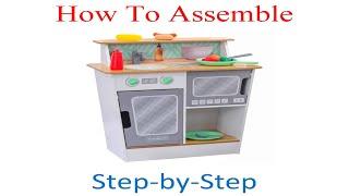 How to assemble Kid Kraft Serve-in-Style Play Kitchen