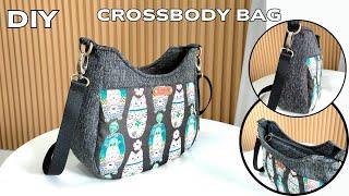 How To Make a Hobo Crossbody Bag | Easy To Make a Hobo Crossbody Bag