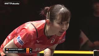 Bernadette Szocs vs Hina Hayata | WS R16 | WTT Finals Fukuoka 2024