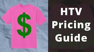 How To Price Custom HTV T-Shirts