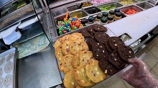 Subway Sandwiches POV Working at Subway, Meatball Subs, Cookies and Herb & Cheese.