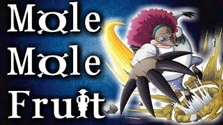 Mole Mole Fruit - Mogu Mogu no Mi - One Piece Devil Fruit
