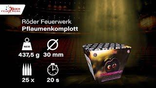 Röder Feuerwerk "Pflaumenkomplott" - Produktvideo
