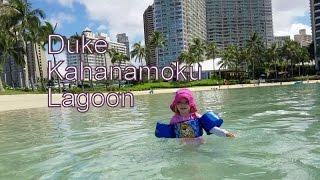 Duke Kahanamoku Lagoon  Day at the Beach  Waikiki Hawaii