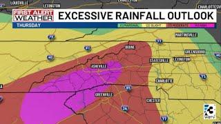 Flood watches active across Charlotte area with Helene approaching