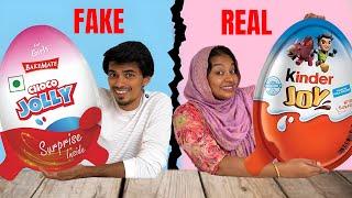 FAKE vs REAL FOOD BRANDs.. SHOCKING..!!