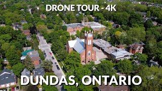 Dundas, Ontario Aerial Views: Explore the Beauty from Above | DJI Mini 2 Drone 4K Footage