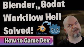 Blender to Godot with gltf