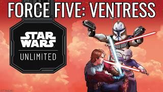 Asajj Ventress: A New Villain Aggro/Tempo Threat in the Twilight of the Republic! (Force Five)