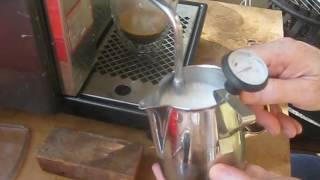 Barista Demonstration, Home Bezzera Machine